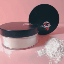 loser Puder, kalter Ton